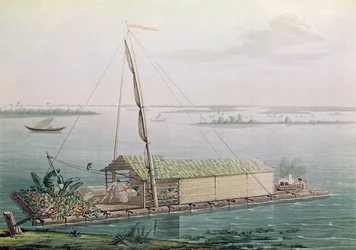 Raft on the Guayaquil River, from 